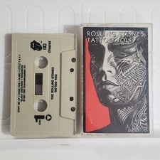 Rolling Stones - Tattoo You Cassette 1981 CBS Classic Rock Vintage Music