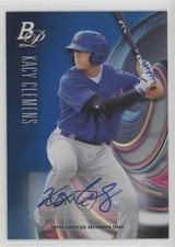 2018 Bowman Platinum Top Prospects Blue 127/150 Kacy Clemens #TOP-42 Auto w5b