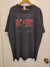 AC/DC Shirt XXL Hard Rock And Roll Blues Heavy Metal Band Tour Highway To Hell