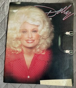 Vintage Dolly Parton 1978 Concert Portfolio Booklet