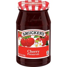 Smucker's Cherry Preserves, 12 Ounces Pack of 6