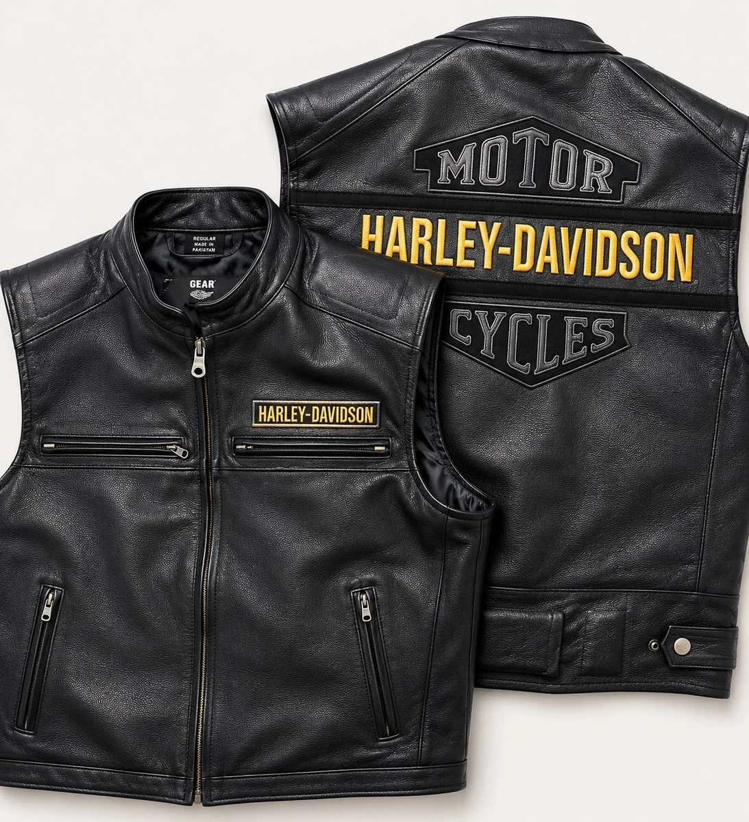 Harley-Davidson Regular Size 2XL Leather Outer Shell Coats