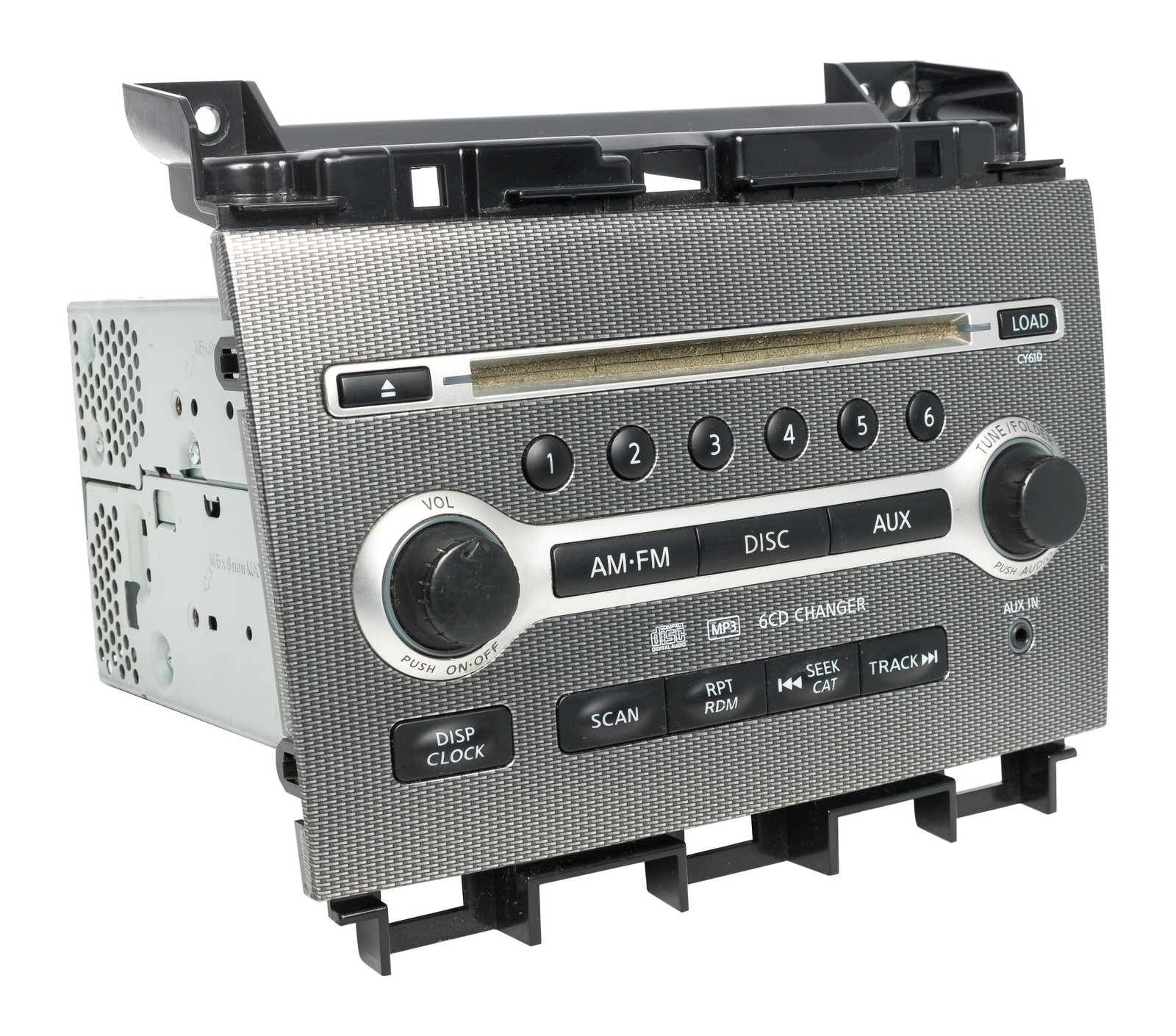 1 Factory Radio 09-10 Nissan Maxima AM FM 6 Disc CD w Aux 281859N72B Face CY61D