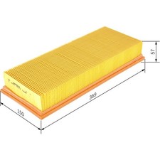 Bosch 1 457 433 608 Luftfilter für FORD MONDEO I GBP BNP BAP BFP