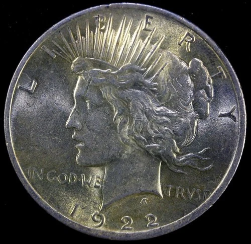 1922 Peace Dollar 90% Silver - BU Uncirculated  #P5