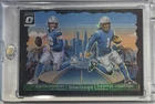 2024 Panini Optic Dual Downtown Justin Herbert, Quentin Johnston Pandora 11/25￼