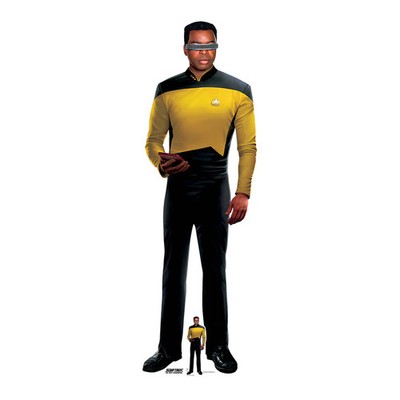 Star Trek Pappaufsteller (Stand Up) - Geordi La Forge (172 cm)