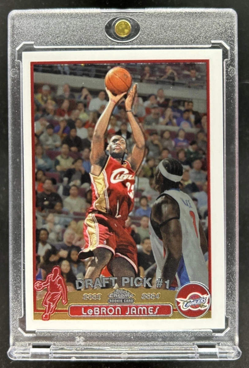 Topps LeBron James Basketball Rookie Sports Trading Cards