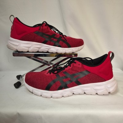 ASICS Gel Quantum Lyte Shoes Red Sneakers Running Trainers Men Size 11