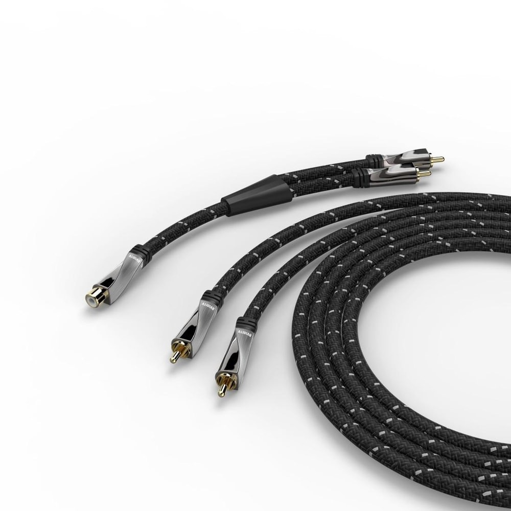 Сабвуфер AVINITY-Кабель переходник Cinch-Kup - 2 Cinch-St Gewebe 1907585 10290₽