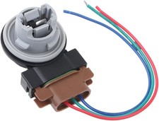 T25 3157 Bulb Holder Front Turn Signal Light Socket Connector Fit For Jeep