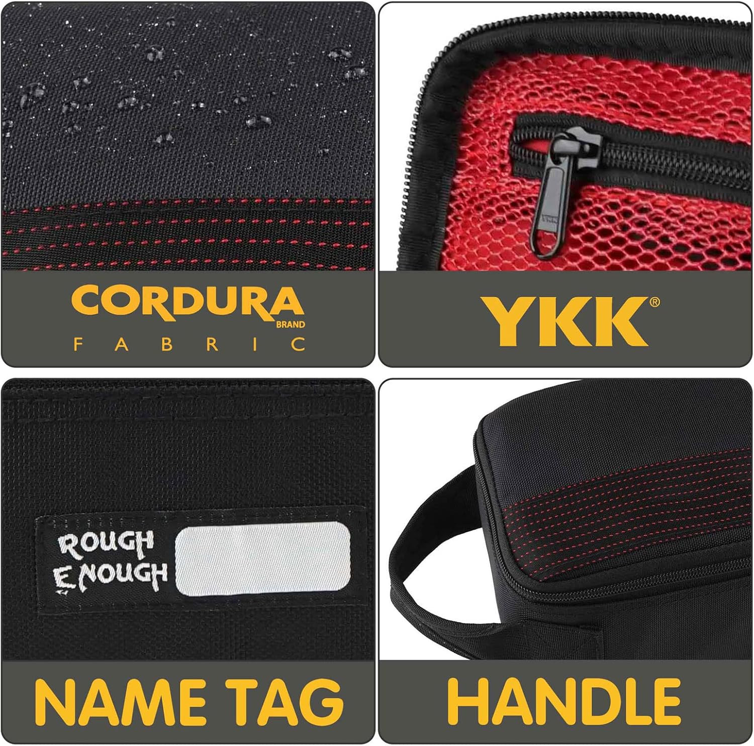 Rough Enough Small Tool Bag Pouch Portable Tool Box Small Parts Organizer with Z