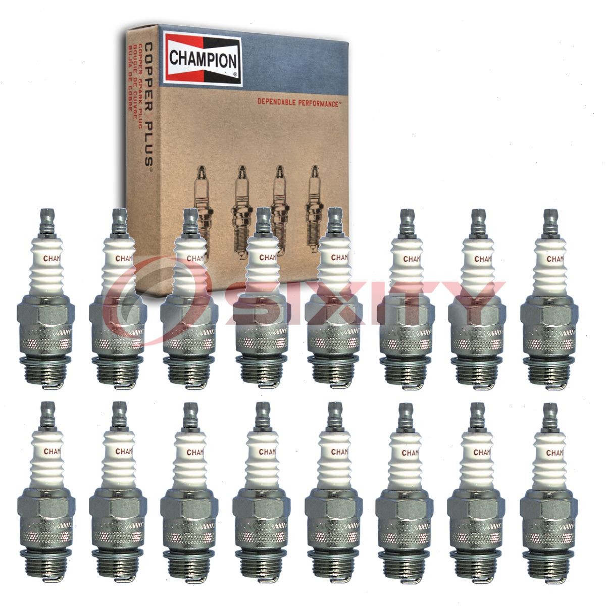 16 pc Champion Industrial Spark Plugs for 1933-1934 Nash Advanced Ignition sl