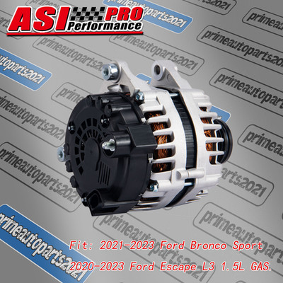 Alternator Fits 2021-2023 Ford Bronco Sport/ 2020-2023 Ford Escape L3 1.5L GAS.