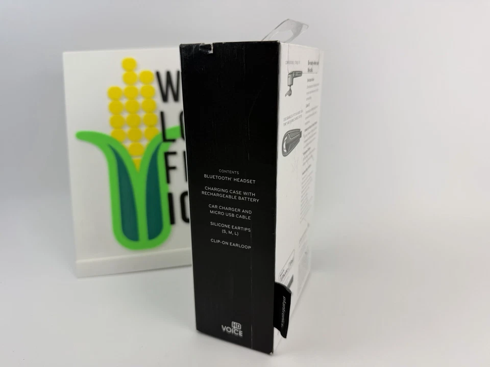 Plantronics Voyager Edge Bluetooth Wireless Headset + Charging Case- Gray - Image 3 of 4