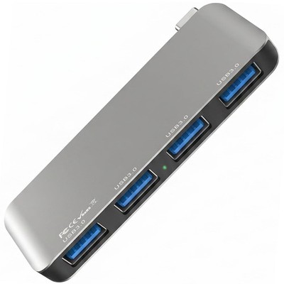 4 in 1 USB C Hub,4 USB 3.0 Ports 5Gbps Data Transfer,Type-C Multiport Dongle ...