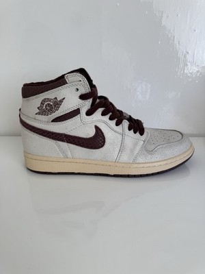 Nike Air Jordan 1 Retro High OG A Ma Maniére Burgundy Crush EU 46 UK 11 US 12