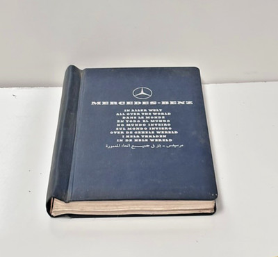 1950s Mercedes Benz Pictorial Export News All Over the World All Languages Rare