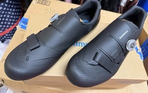 Shimano SH-RC502 RC5 Men’s Road Cycling Biking Spin Shoes EU 46 / US 11.2, Black