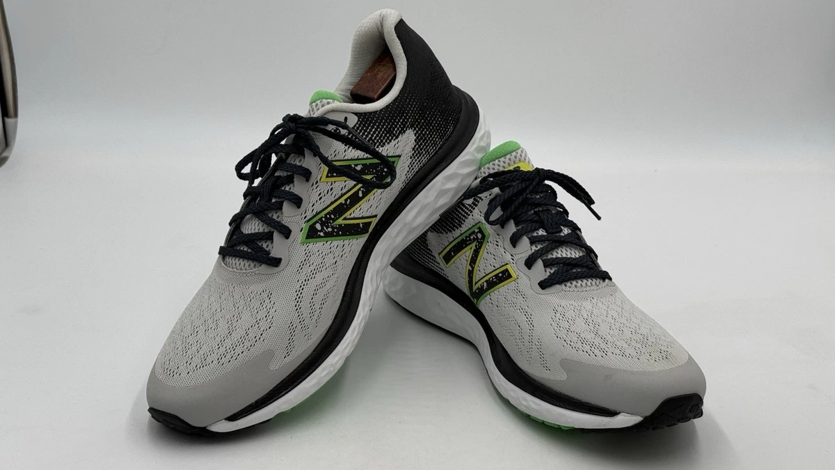 New Balance Fresh Foam 680v7 Mens Running Shoes Grey Black Green M680NG7 Size 10 s-l1600.jpg main image 4