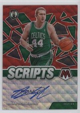 2020-21 Panini Mosaic Scripts Red Wave Prizm Brian Scalabrine #SC-BSC Auto 5ov