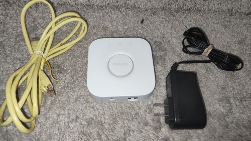 Philips Hue Bridge Lighting Controller Hub White 2.1 Hub Model 3241312018A