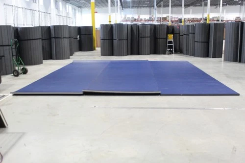 19' x 18' x 1 5/8" Dollamur Flexi-Roll MMA Wrestling Mat READ DESCRIPTION #6036