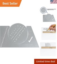 Westcott ALG-1 Stenciling Paper Template for Professional Lettering Precision