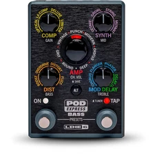 Line 6 POD Express Bass Effects Processor Black