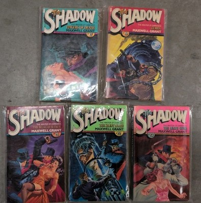 The Shadow Novel Lot Of 5. See Description.