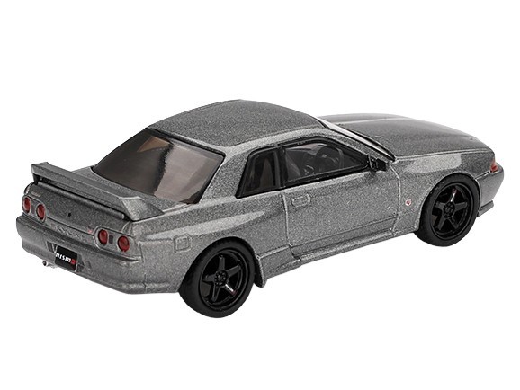 NISSAN SKYLINE GT-R (BNR32) ミニカー NISSAN SKYLINE GT-R NISMO BNR32 CRS RHD DARK METAL GRAY 1/64 BY