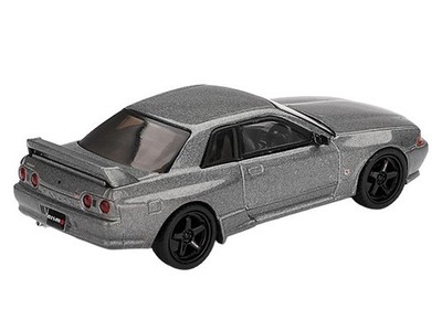 NISSAN SKYLINE GT-R NISMO BNR32 CRS RHD DARK METAL GRAY 1/64 BY