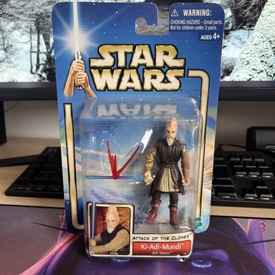 Hasbro - Star Wars Attack of the Clones - Ki-Adi-Mundi Jedi Master  Neu