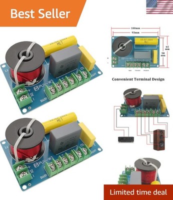 High-Quality 3-Way Speaker Crossover - 200 Watts for Superior Audio Performance