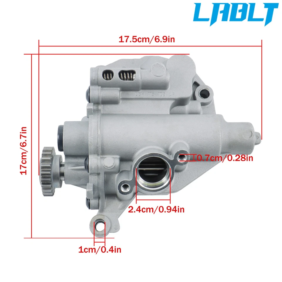 Oil Pump Fit For Audi A3 A4 A5 A6 VW Beetle Passat Jetta 2.0T 1.8T 06H115105T - Image 4 of 4