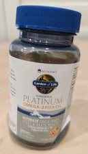 Minami Nutrition Supercritical Platinum Omega-3 Fish Oil - Orange 30 Sgels 11/27