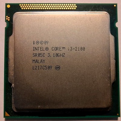 Intel Core I3-2100 2x 3.1 GHz LGA 1155 Dual-Core CPU Prozessor SR05C Boxed