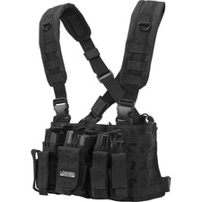 Loaded Gear 20.5"VX-400 Tactical Chest Rig,Black