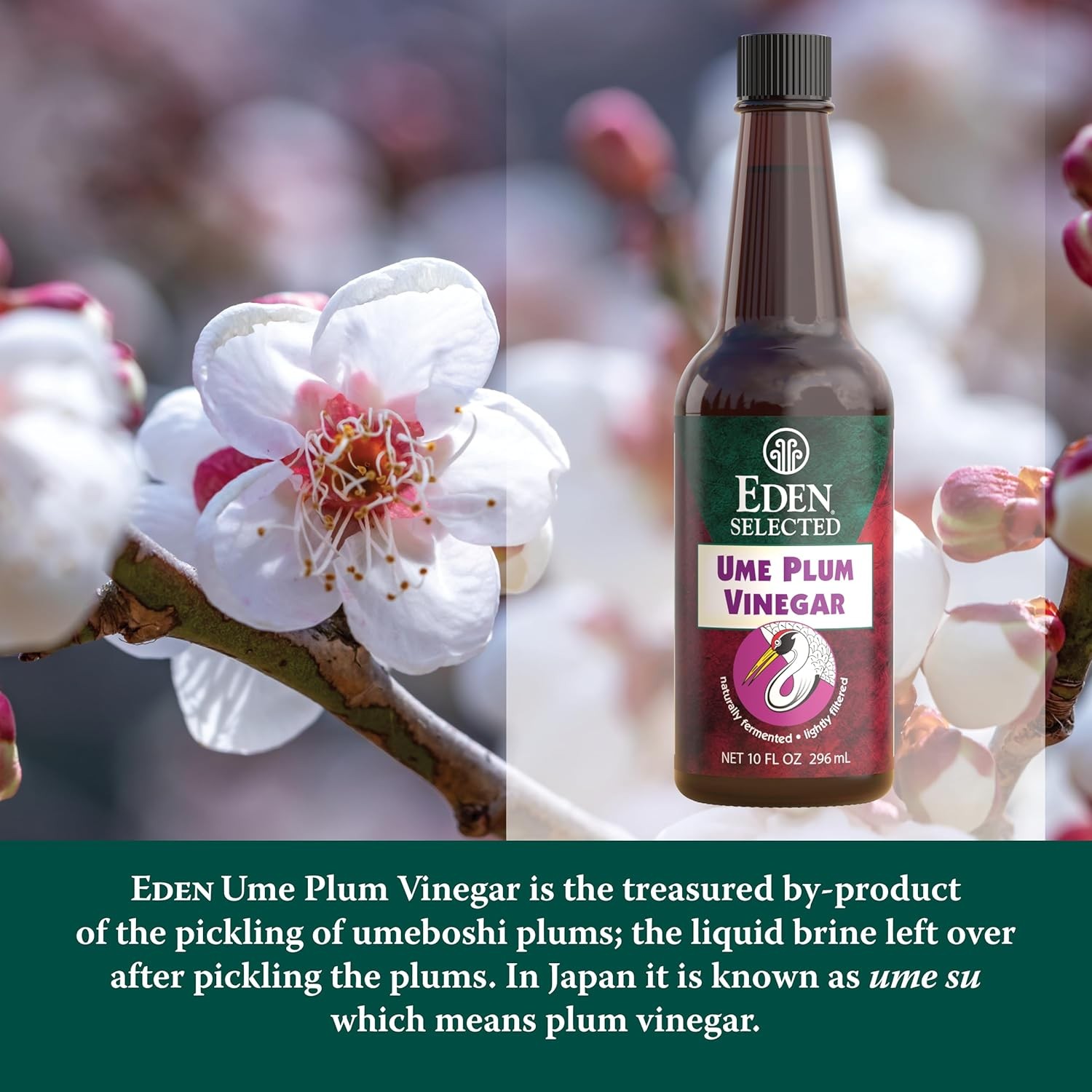 Eden Foods Ume Plum Vinegar - 10 fl oz 