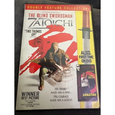 The Blind Swordsman Zatoichi Sonatine Double Feature DVD Takeshi Kitano 2-Disc
