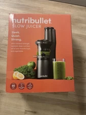 NutriBullet Slow Juicer 150W Masticating Juicer - Black (NBJ50300)