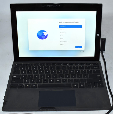 Microsoft Surface Pro 3 1631 i5-4300U 1.90GHz 8GB RAM 256GB SSD Win 11 - Read*