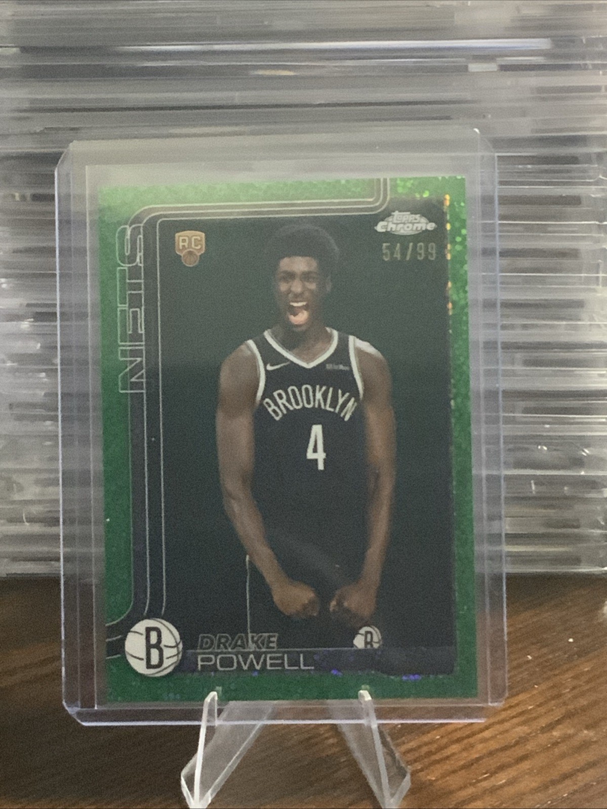 2025-26 Topps Chrome - Drake Powell #272 Brooklyn Nets /99 (RC)