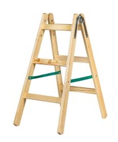 Leiter Doppelstufenleiter Stehleiter Holzleiter Mit 2 3 4 5 6 8 Sprossen