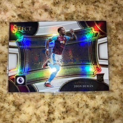 2023-24 PANINI SELECT PREMIER LEAGUE FIELD LEVEL WHITE JHON DURAN /20 RC