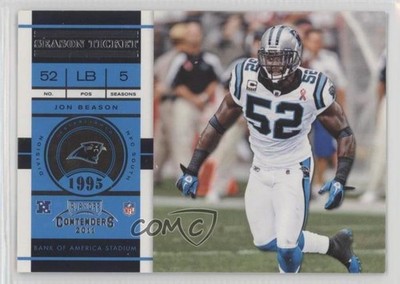 2011 Playoff Contenders Jon Beason #81 1i3