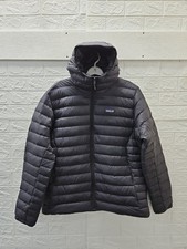 New Patagonia Men's Down Sweater Hoody Black Sz XL