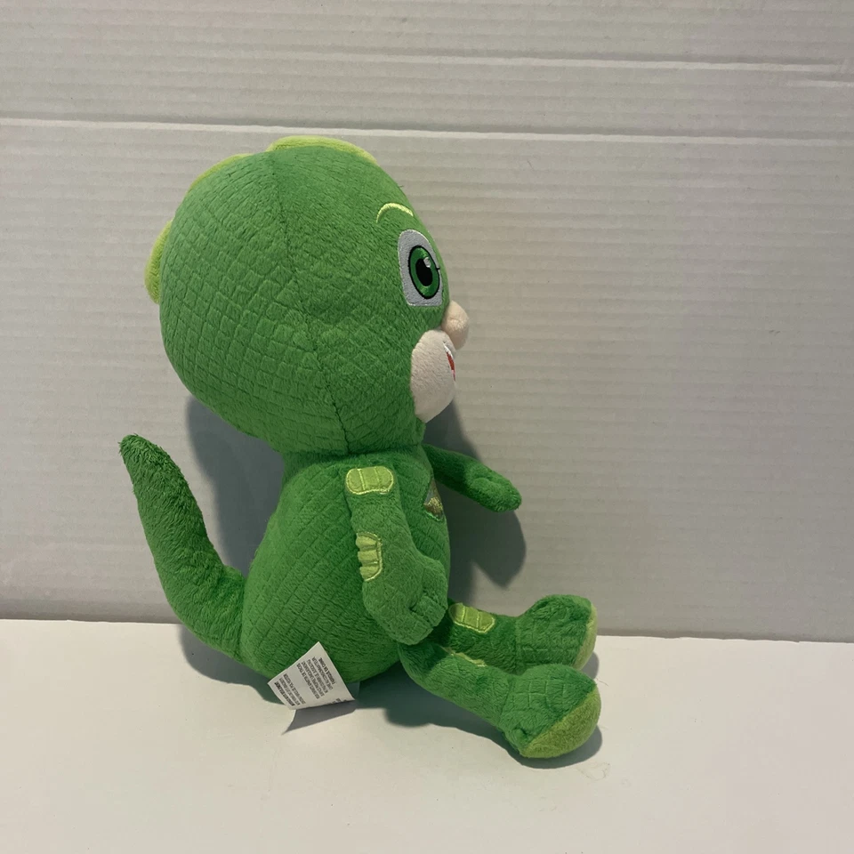 PJ Masks Nick Jr Dibujos Animados 11” Peluche Verde Greg Gekko Fiesta Juguetes Frogbox C18643 Foto 3 de 4