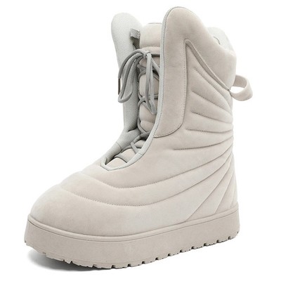 Men's Chukka Shoes Outdoor Cold Proof Warm Soft Non Slip Motorcycle Snow Boots