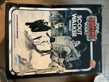 Star Wars AT-ST ROTJ Scout Walker with Box & Instructions Vintage 1982 Kenner